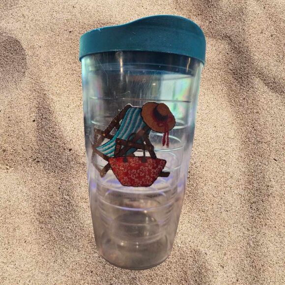 Tervis Beach‎ Chair Cup No Straw 16oz (4146) - Picture 1 of 4